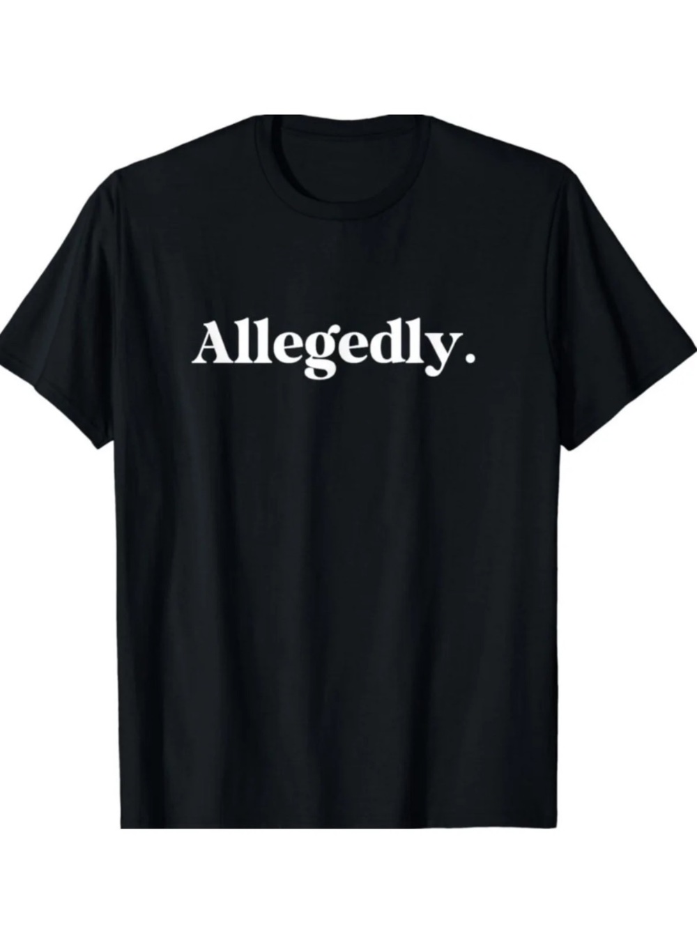 ✨ Allegedly Graphic Tee in Black and White✨